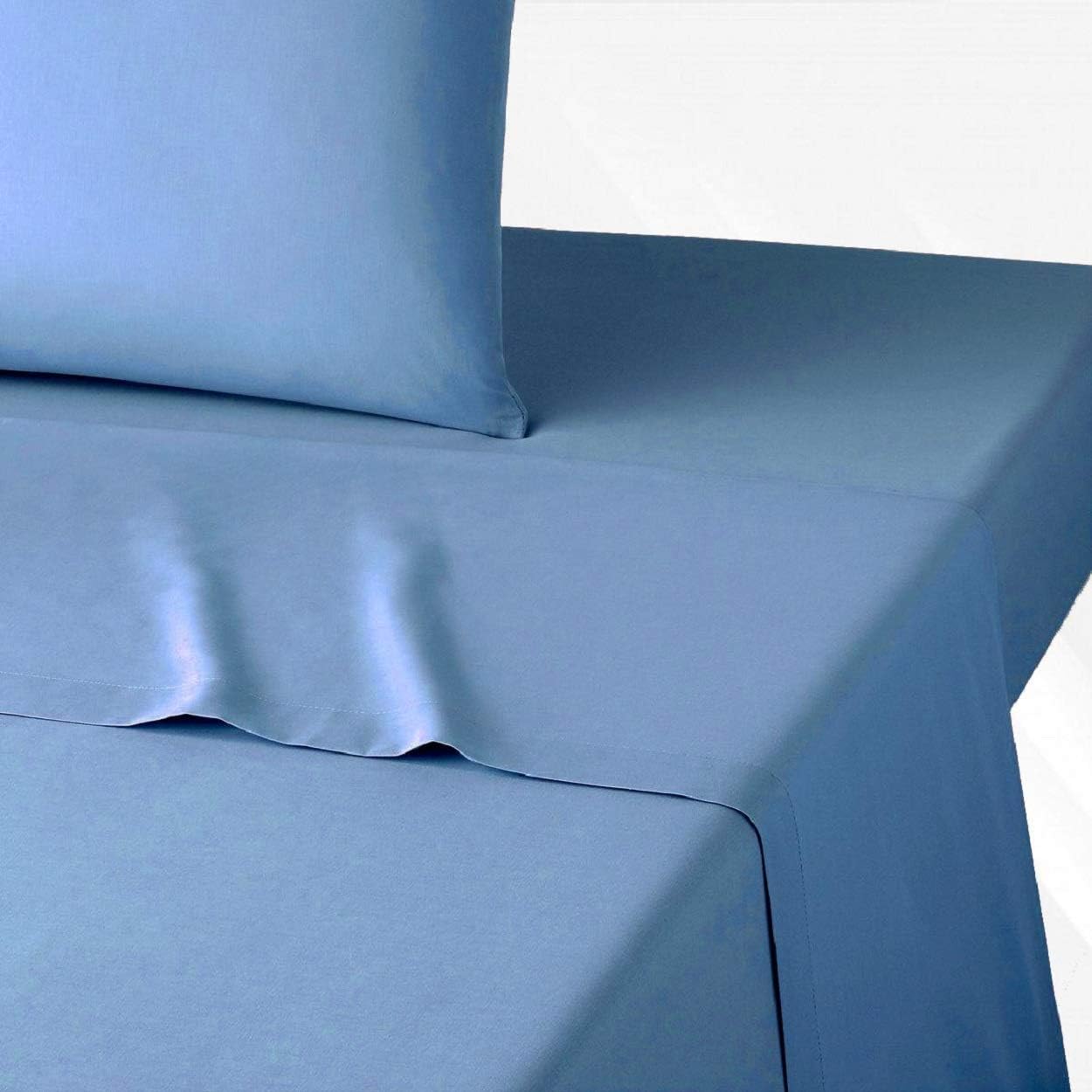 Fitted Sheet 200 Thread Count 100% Egyptian Cotton Plain Dyed Bed Sheets