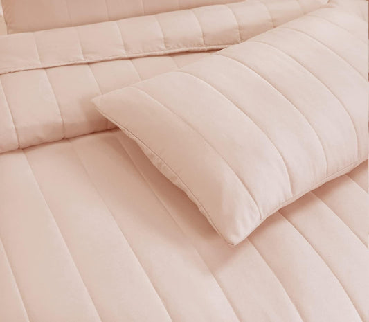 King Size Bedspreads Quilted Pattern - 3Pcs