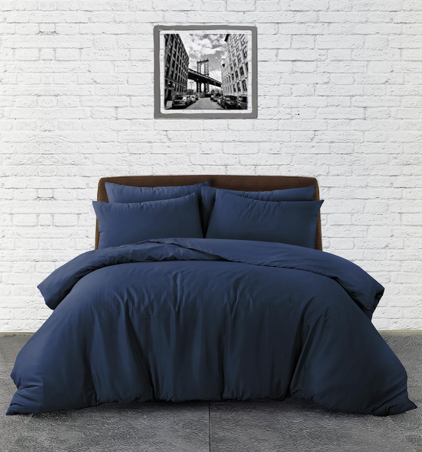 Plain Duvet Cover Sets 3 Pcs