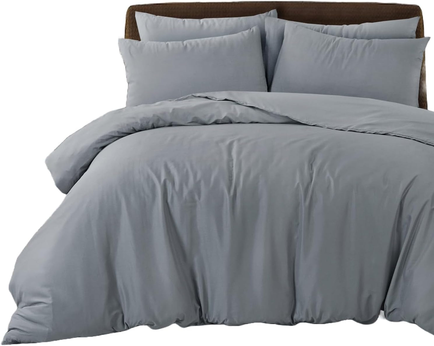 Plain Duvet Cover Sets 3 Pcs