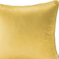 Velvet Cushion Covers 45x45 cm Pack of 2  Ocher