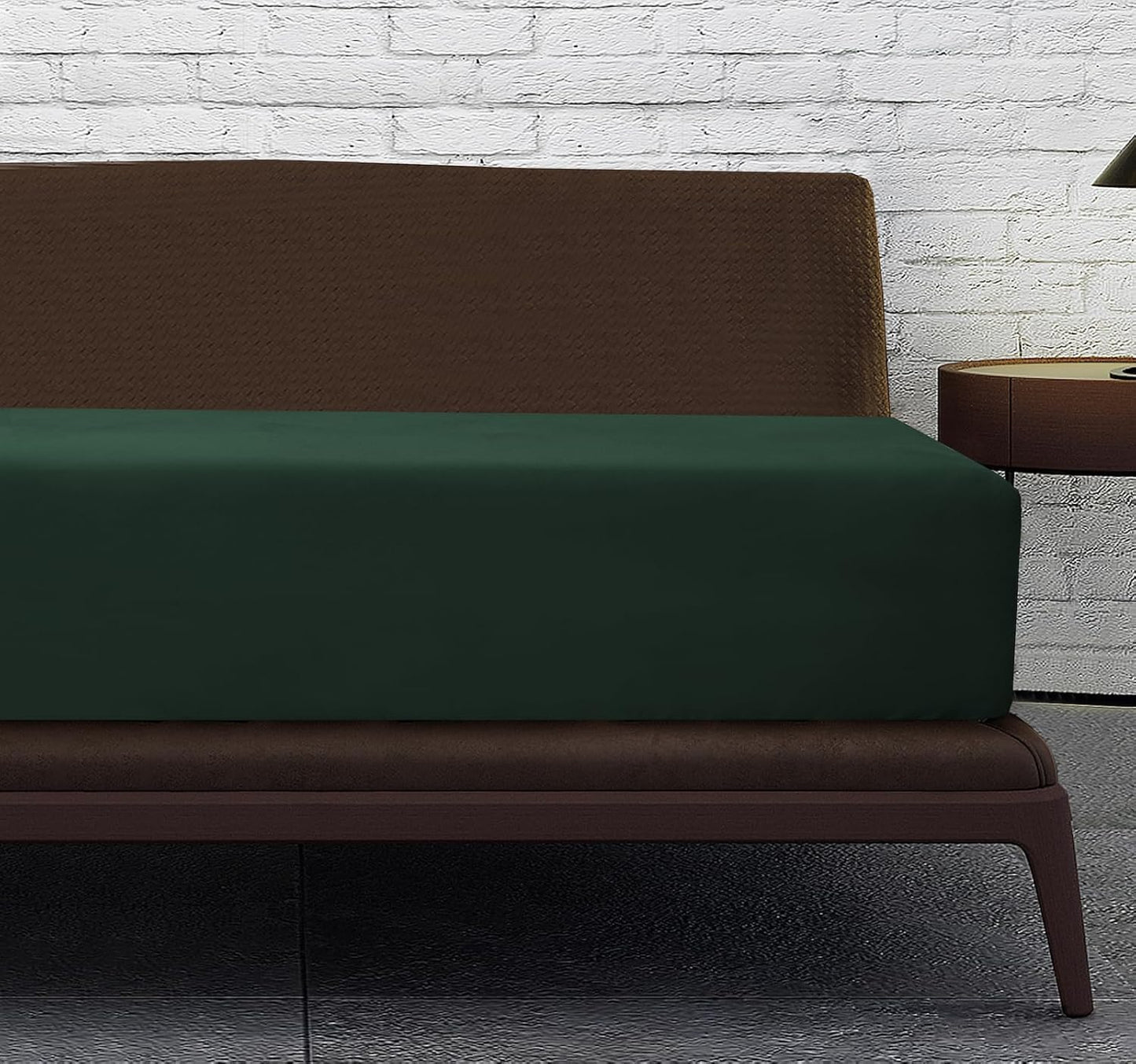 Fitted Sheet Deep fit 12''/30cm Microfiber Easy Care - Ultra Soft Brushed Wrinkle and Fade Resistance