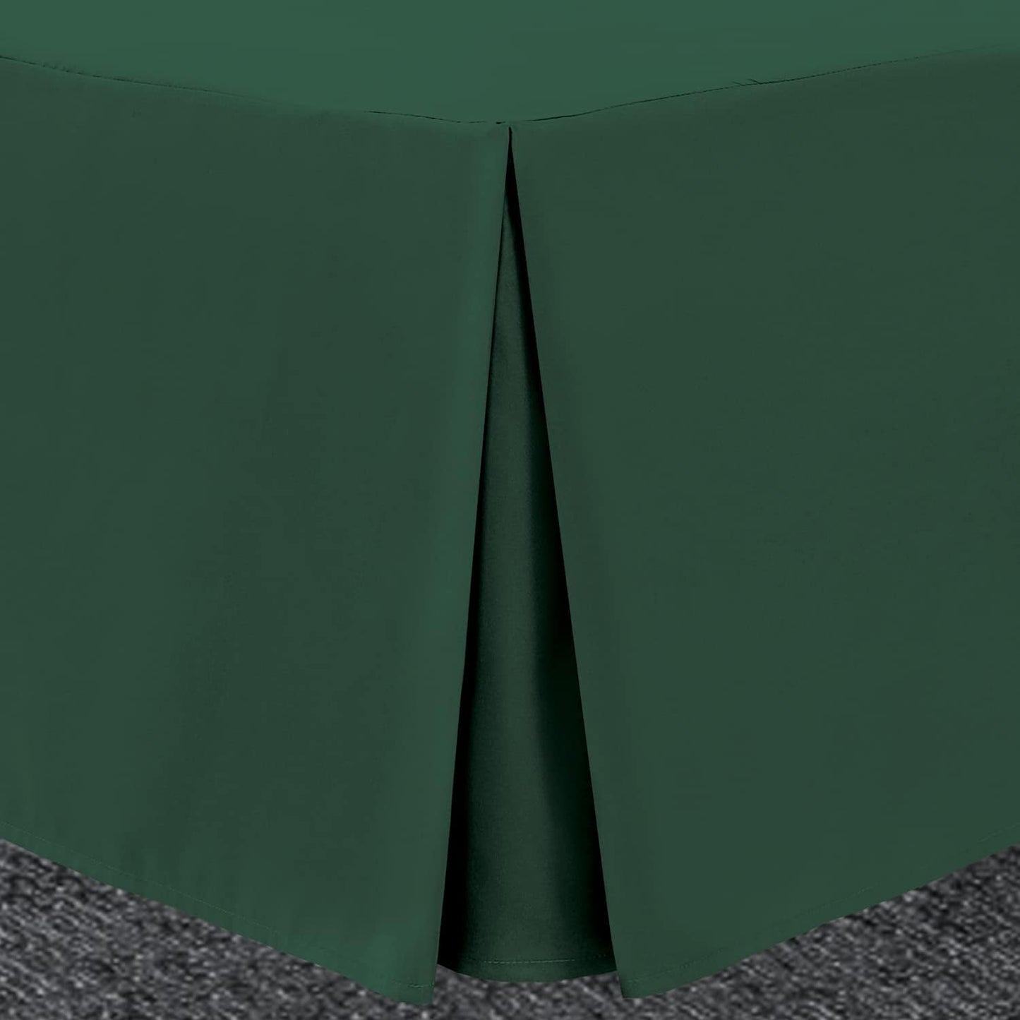 Box Pleated Base Valance Sheet Microfiber Soft Brushed