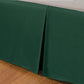 Box Pleated Base Valance Sheet Microfiber Soft Brushed