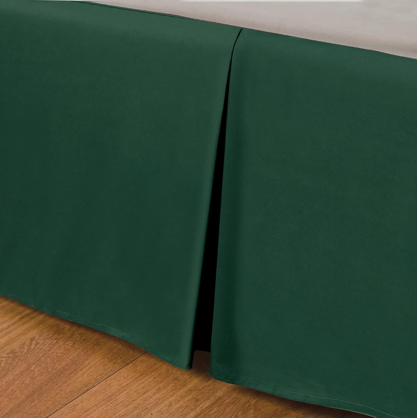 Box Pleated Base Valance Sheet Microfiber Soft Brushed