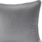 Velvet Cushion Covers 45x45 cm Pack of 2  Charcoal