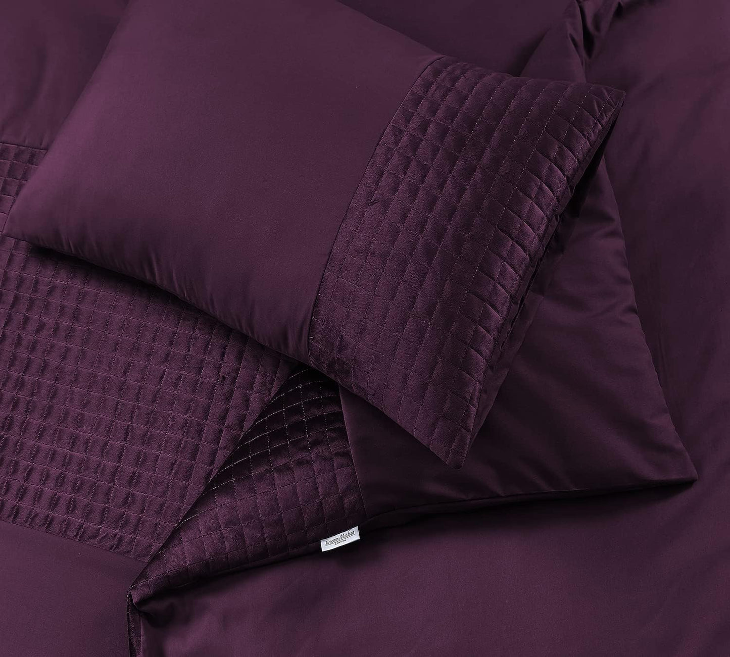 Velvet Band Quilt Cover sets 3 Pcs