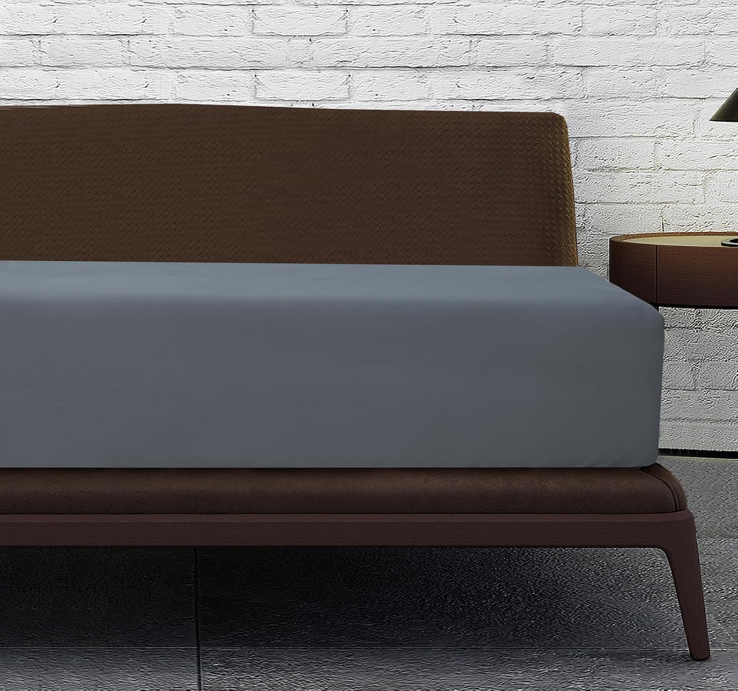 Fitted Sheet Deep fit 12''/30cm Microfiber Easy Care - Ultra Soft Brushed Wrinkle and Fade Resistance