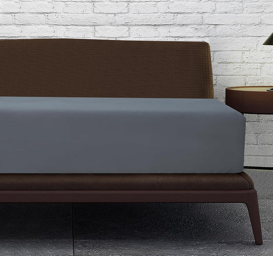 Fitted Sheet Deep fit 12''/30cm Microfiber Easy Care - Ultra Soft Brushed Wrinkle and Fade Resistance