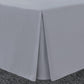 Box Pleated Base Valance Sheet Microfiber Soft Brushed