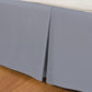 Box Pleated Base Valance Sheet Microfiber Soft Brushed