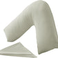 V Shaped Pillowcase Maternity Neck Support Linen