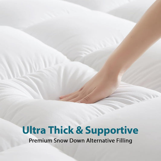 Mattress Topper Extra 4Inch/10cm Thick Mattress for Back Pain