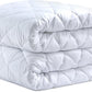 Quilted Mattress Protector 137x190 cm Deep up to 40cm Breathable, Hypoallergenic