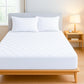 Quilted Mattress Protector 137x190 cm Deep up to 40cm Breathable, Hypoallergenic
