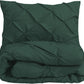 Pintuck Duvet Cover Set Pinch Pleat Soft Microfiber Quilt Cover - 3Pcs