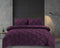 Pintuck Duvet Cover Set Pinch Pleat Soft Microfiber Quilt Cover - 3Pcs