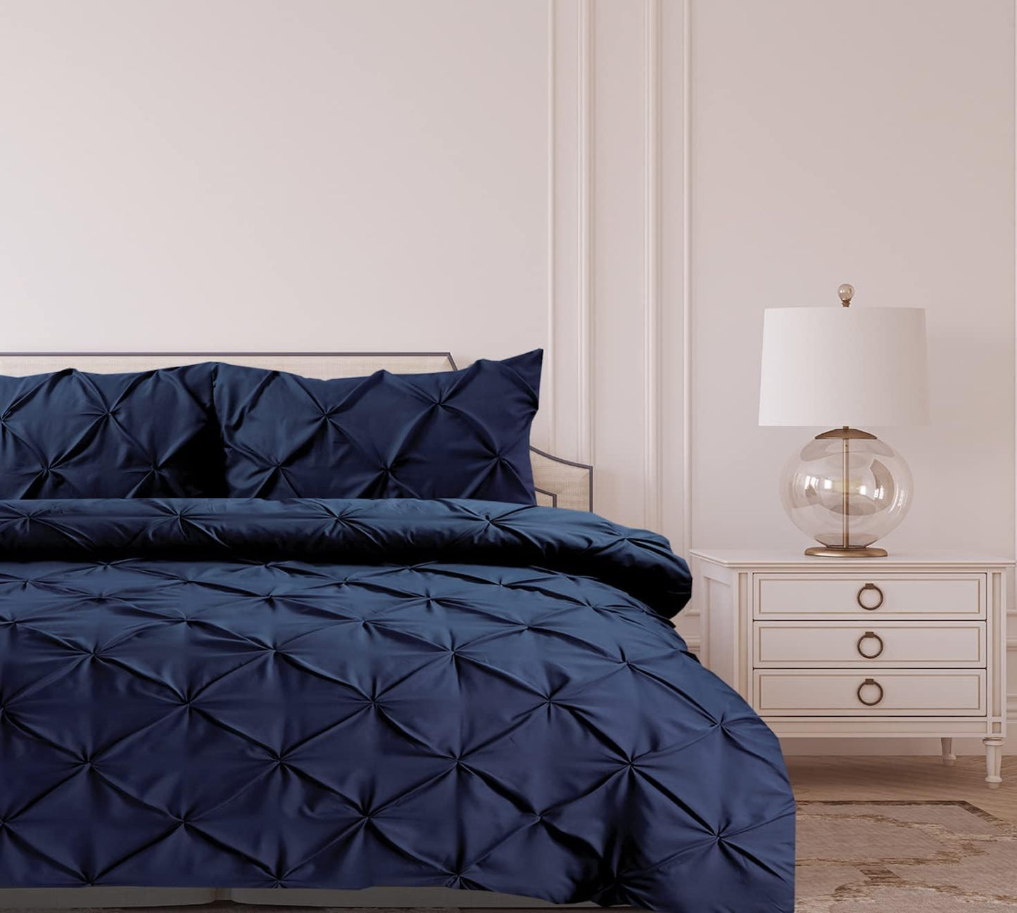 Pintuck Duvet Cover Sets 3 Pcs