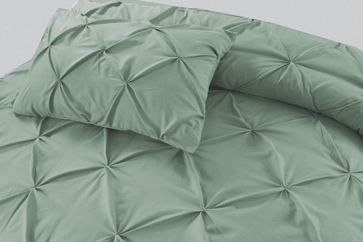 Pintuck Duvet Cover Sets 3 Pcs
