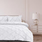 Pintuck Duvet Cover Sets 3 Pcs