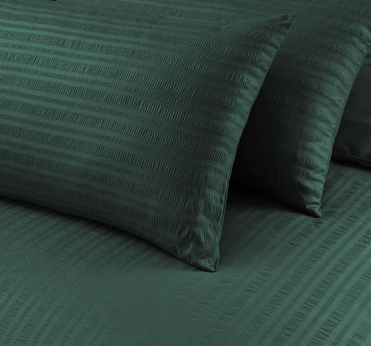 Seersucker Duvet Cover Set 3 Pcs