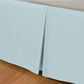 Box Pleated Base Valance Sheet Microfiber Soft Brushed