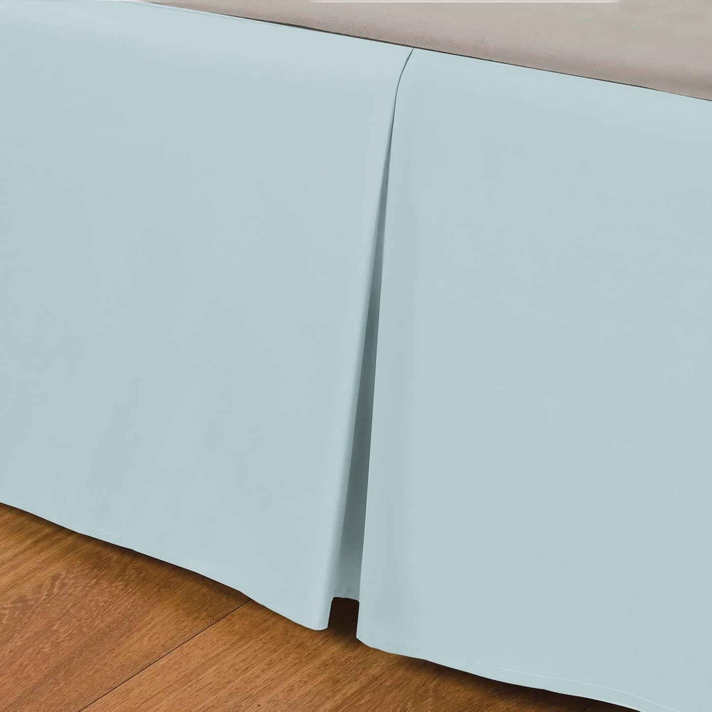 Box Pleated Base Valance Sheet Microfiber Soft Brushed