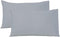 Brushed Microfiber Housewife Pillowcases 2 Pack Gray