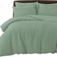 Plain Duvet Cover Set Soft Microfiber - 3Pcs
