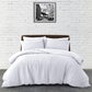 Plain Duvet Cover Set Soft Microfiber - 3Pcs