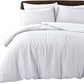 Plain Duvet Cover Set Soft Microfiber - 3Pcs
