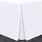 Box Pleated Base Valance Sheet Microfiber Soft Brushed