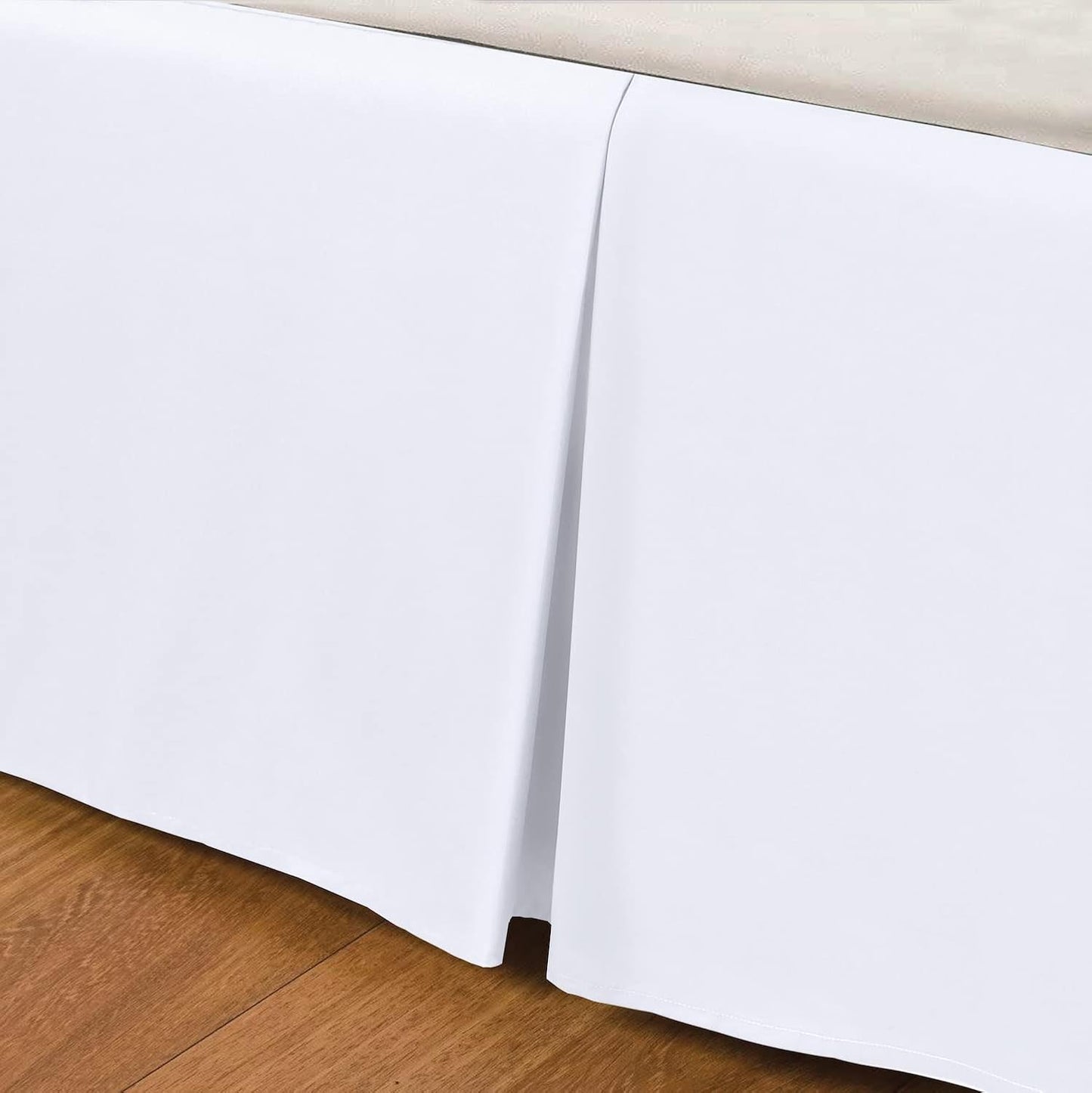 Box Pleated Base Valance Sheet Microfiber Soft Brushed