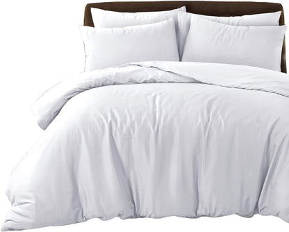 Plain Duvet Cover Sets 3 Pcs